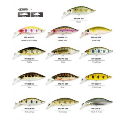 POISSON NAGEUR ADAM'S HUMP MINNOW 55 S HG GOLD AMAGO