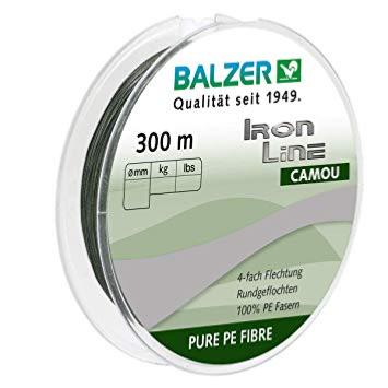 TRESSE BALZER IRON LINE 4 CAMOU Ø 0.10 MM