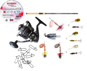 Pack canne spinning truite et petit carnassier