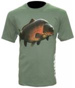 T-Shirt Zfish Carp Vert Olive