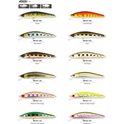 POISSON NAGEUR ADAM'S MINNOW 65 SP CRASH RED & GOLD